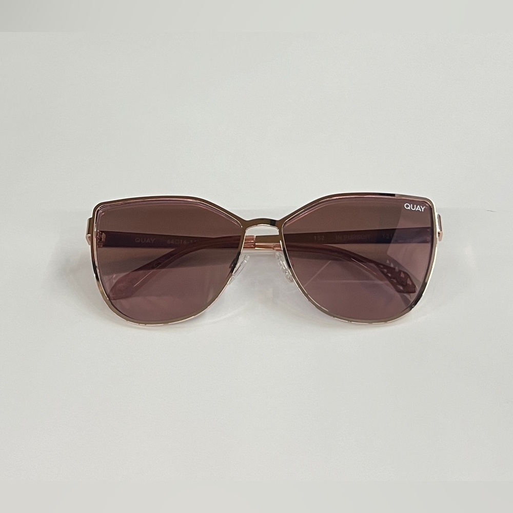 Quay Australia Sunglasses IN PURSUIT -ROSEG/BRNPK - Picture 5 of 8